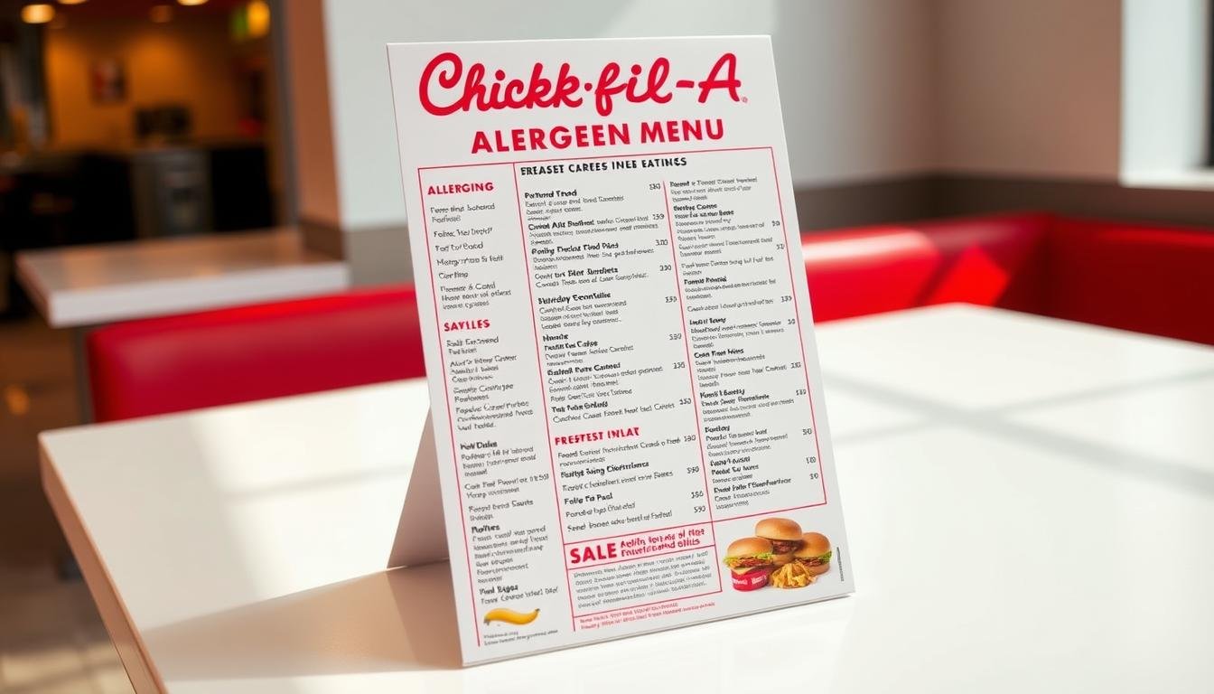 chick fil a allergen menu