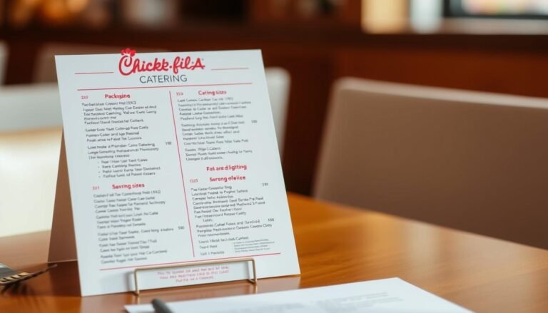 chick fil a catering menu prices