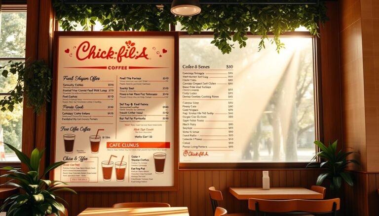 chick-fil-a coffee menu