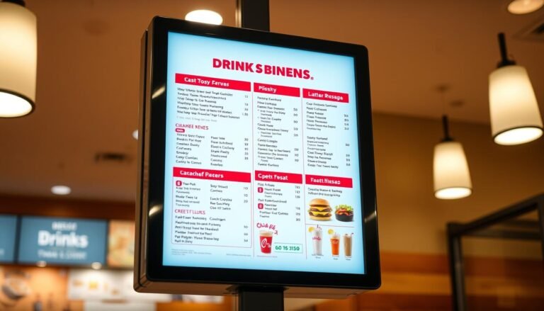 chick fil a drinks menu
