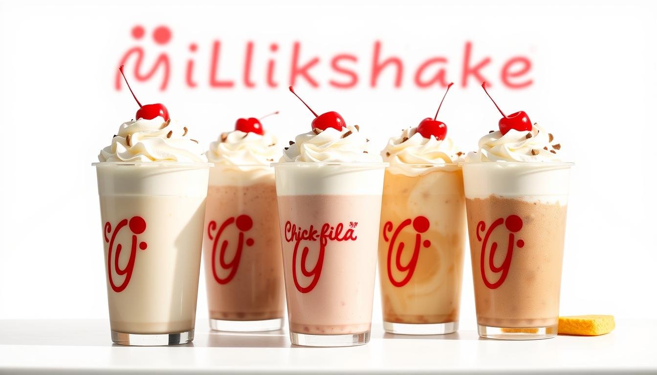 chick-fil-a milkshake menu