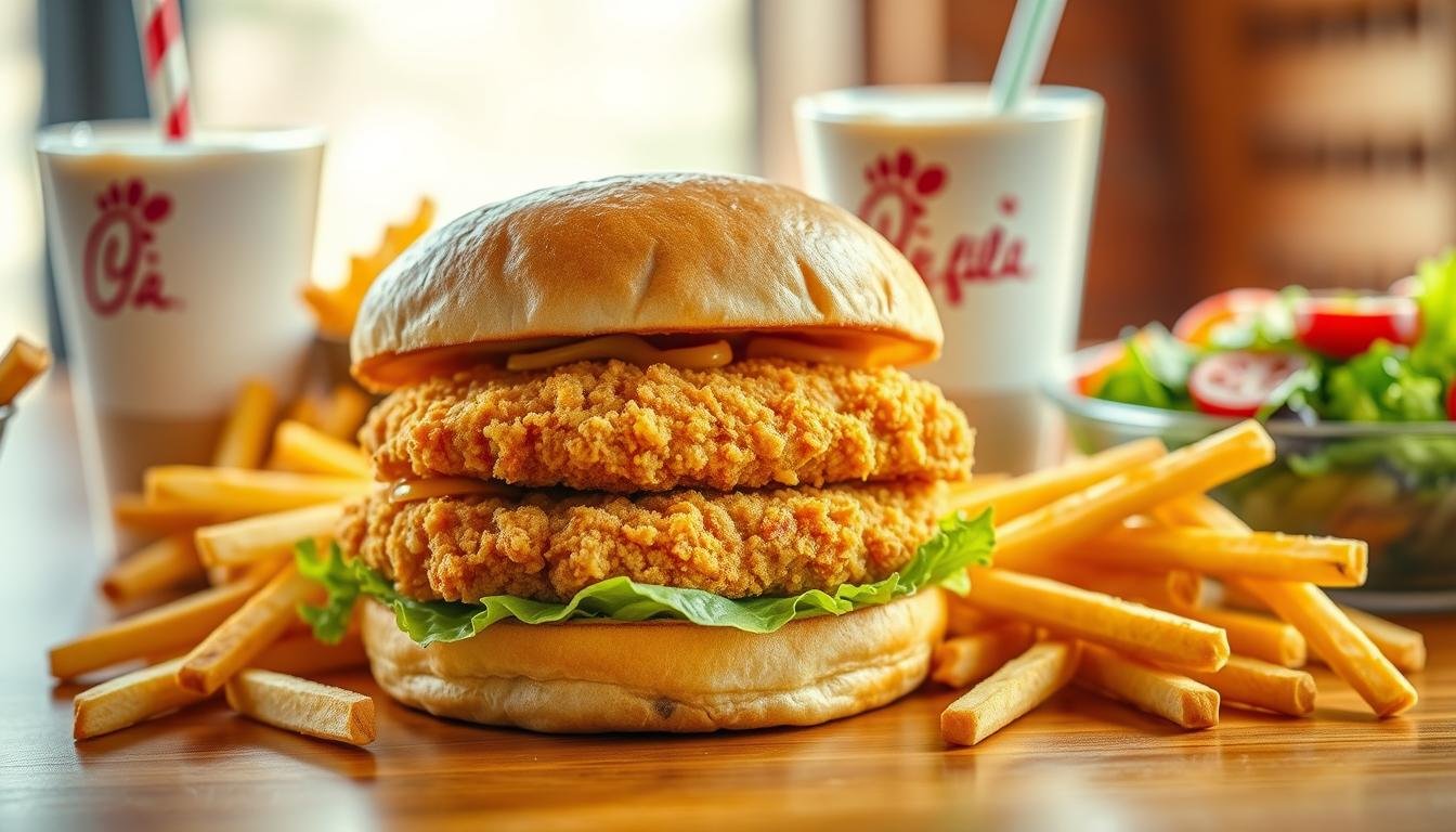 chick fil a sandwich menu