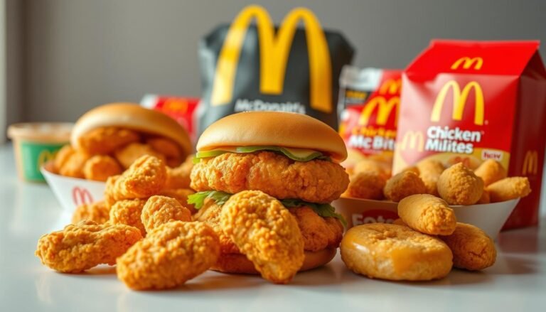 mcdonald's chicken menu