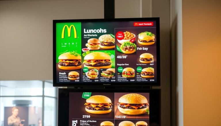mcdonald's lunch menu with prices