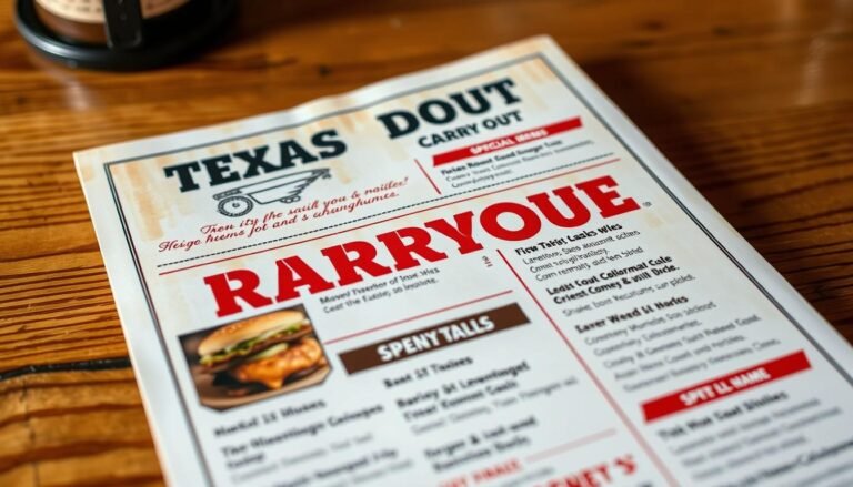 texas roadhouse carryout menu