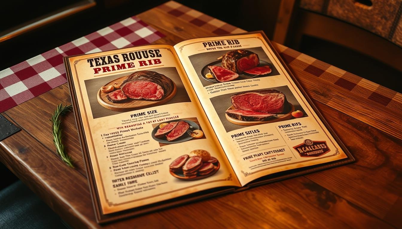 texas roadhouse prime rib menu
